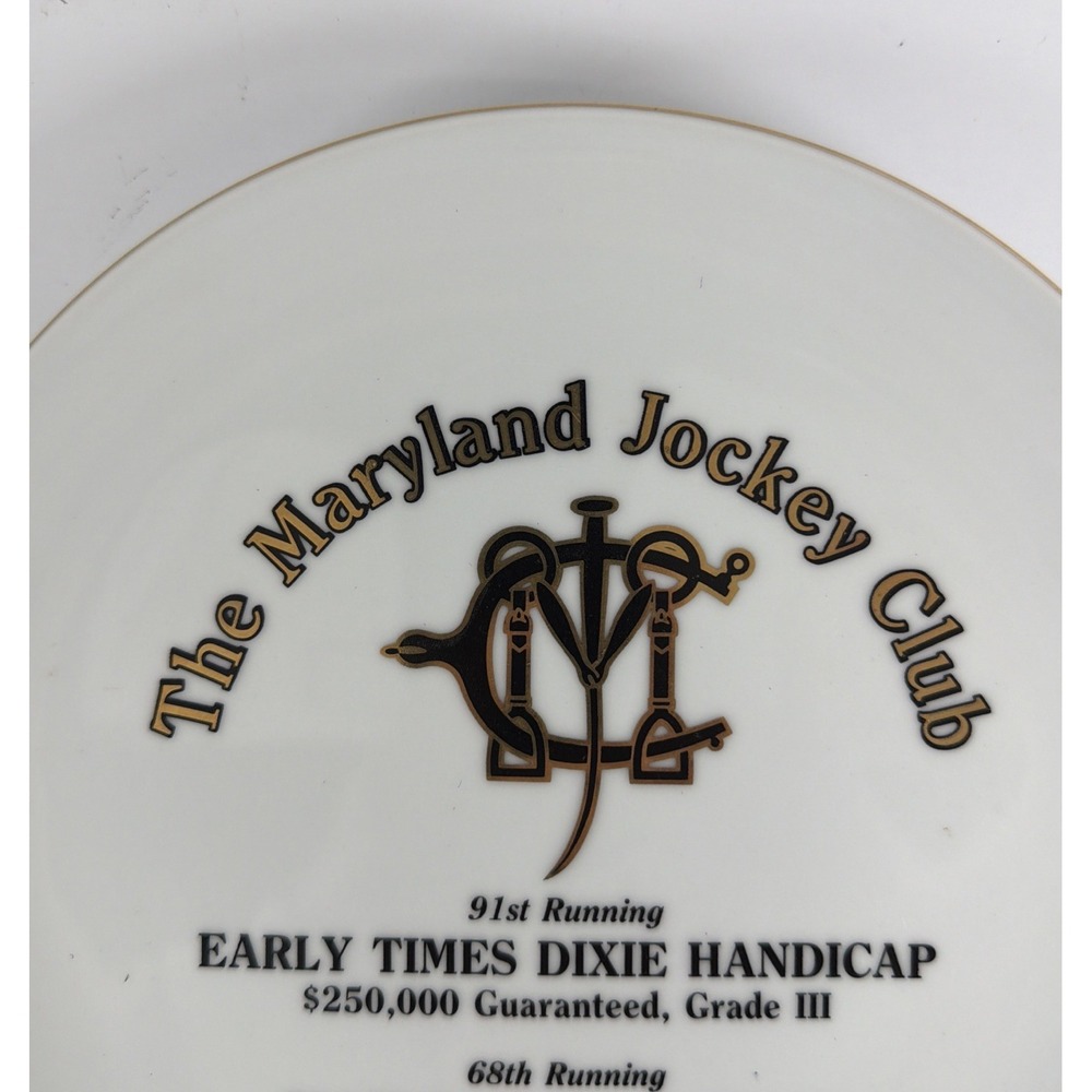 Jocky Club Plate Early Times Dixie Handicap/ Black-Eyed Susan Stakes Collector - Picture 4 of 8